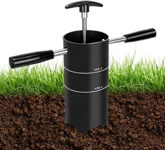 Golfgat Cutter - Trainingsaccessoire Sport - Oefenen op de green - Afneembare handgreep - 27 x 115 x 115 cm