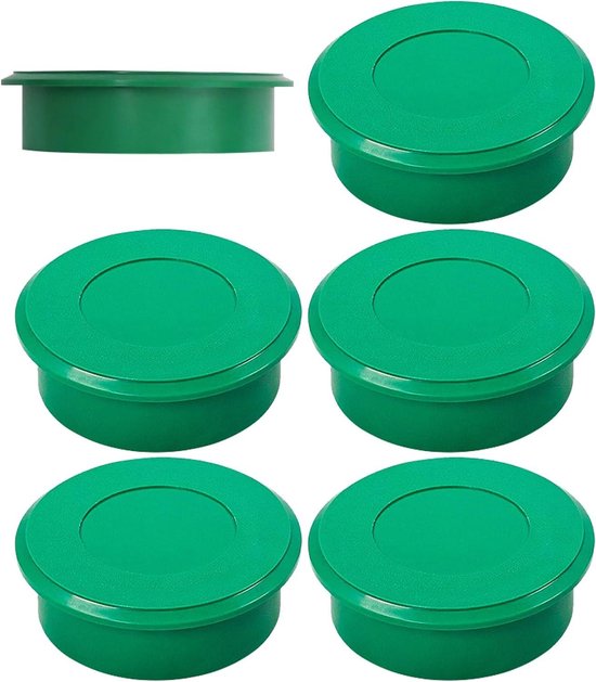 Golfgatafdekking - Hole Covers - Golf Oefenen - Waterdichte Bescherming - 6 stuks - Groen