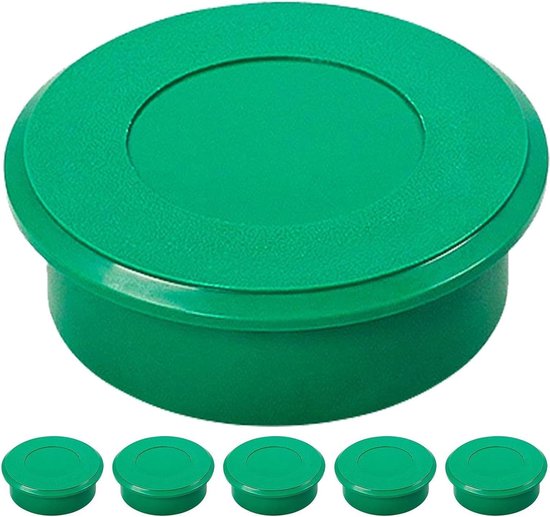 Golfgatafdekking - Putting green plug - Oefenen golfvaardigheden - Verbeterd onderhoud greens - 6 stuks - Zwart