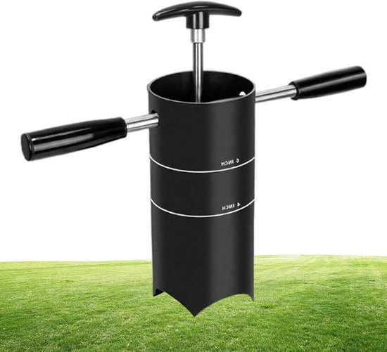Golfgatsnijder - Gazon tool - Oefenen buiten - Afneembare handgreep - 25 x 10 cm - Enkele attribuut