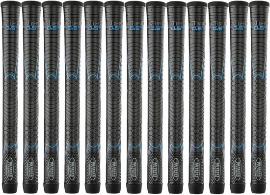 Golfgrips - Golfclub handgrepen - Verbeteren golfspel - Verbeterd gevoel en duurzaamheid - 13-delige bundel - Zwart-Blauw