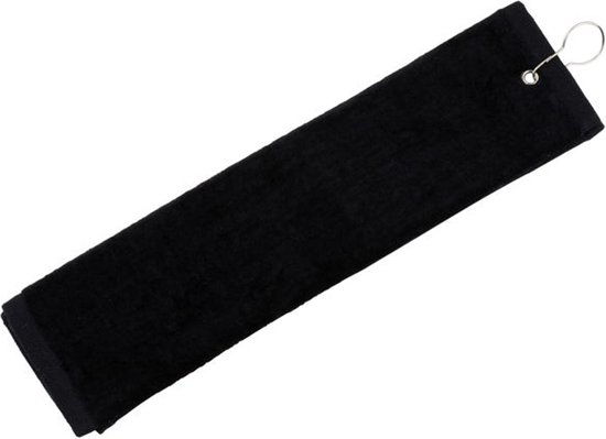 Golfhanddoekje zwart van Wilson