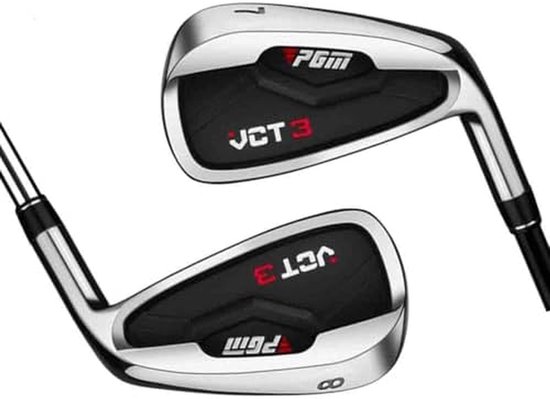Golfijzerset - Golfclubs IJzers - Golfen op de baan - Veelzijdige ijzerset - 3-9 PW SW - Zilver