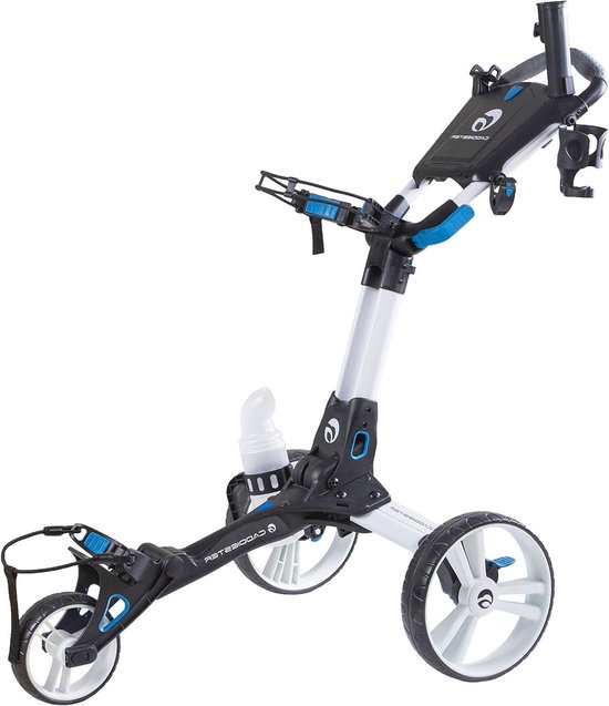 Golfkar - Golftrolley - Golfen - Snel vouwmechanisme - Compact opvouwbaar - Wit