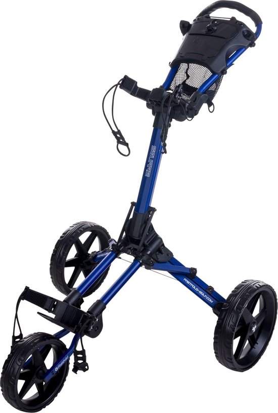 Golfkar Trolley - 3 Wiel Trolley - Golfen Op De Baan - Aluminium Frame Lichtgewicht - 735 kg Gewicht