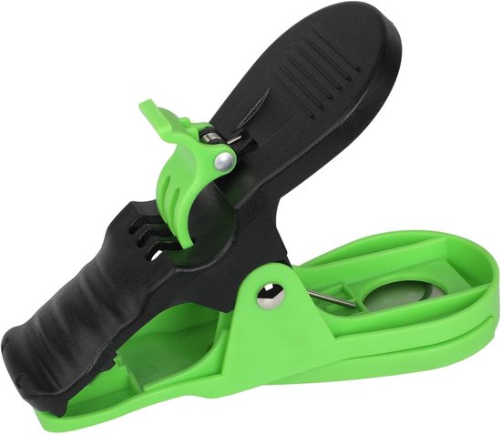 Golfkarrettang Clip - Putterhouder Accessoire - Golfen Organiseren - Dubbellaagse Structuur - 12.9 cm Lengte - Groen