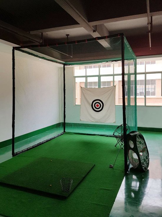 Golfkooi 3 x 3 x 3 m - Inclusief Target/Protective Foam/Vest