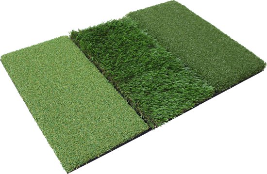 Golfmat - 3 Kunstgras Lengtes - 40x62 cm van Pure2Improve