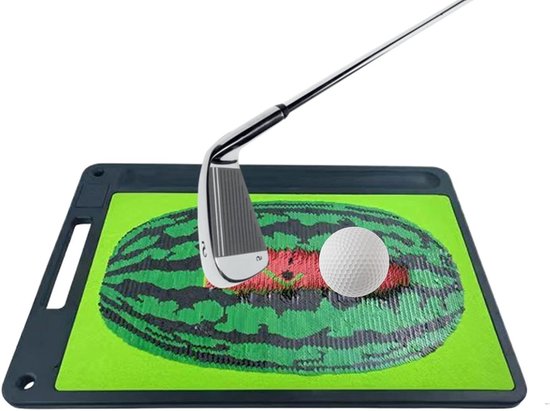 Golfmat - Golfoefenmat Swingtrainer - Golfswing Verbeteren - Traceerbare Pailletten - 31x44cm - Niet gespecificeerd