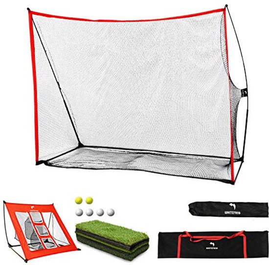 Golfmat Set - Oefenmat Golf - Golf Trainen - Drie Turf Soorten - 10x7 Feet - Groen