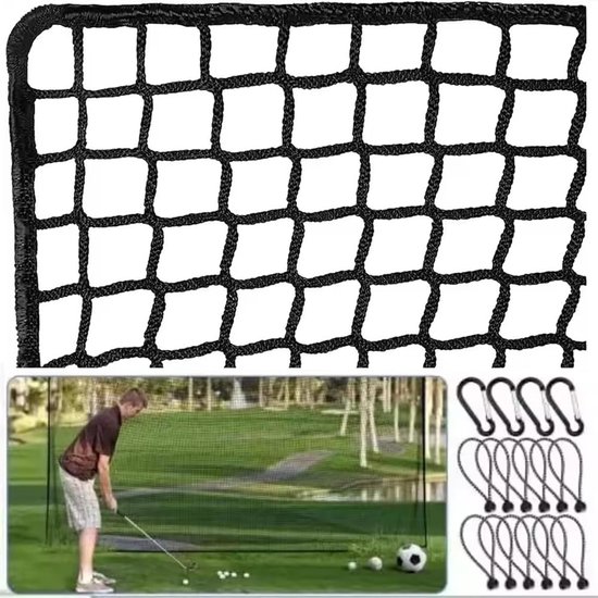 Golfnet voor Oefeningen - Duurzaam Polyethyleen - 3 m x 5 m