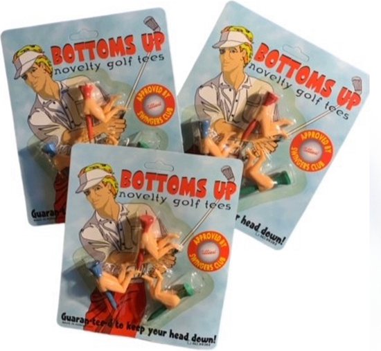 Golfpresentjes-3 setjes Golftees -totaal 9 spannende tees -Golf-sensueel- cadeau-golfcadeau-grappig cadeau- golfkado van Aphrodite's Gifts