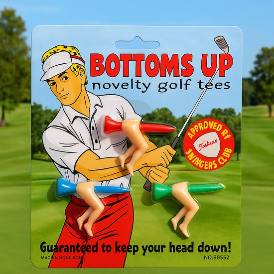 Golfpresentjes-3 setjes Golftees -totaal 9 spannende tees -Golf-sensueel- cadeau-golfcadeau-grappig cadeau- golfkado van Golfpresentjes