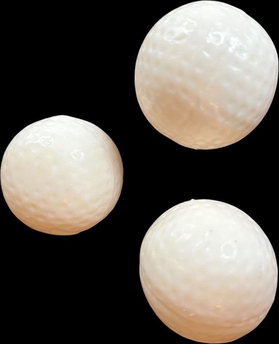Golfpresentjes – 3 Zeep golfballen - Golfballen - Golfpresentjes – Golfcadeau - Golfballen – Golfprijs - Golfwinnaar - Golfbal - Golfbal - Golfcadeau - Originele golfballen – golftoernooi - Cadeau golfer – golfgadget - golfballen - Golf souvenir van Manura