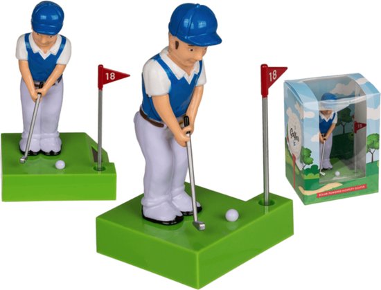 Golfpresentjes-Golfer op Zonne energie-golfcadeau-golfgadget-Cadeau een golfer van Kadoing!