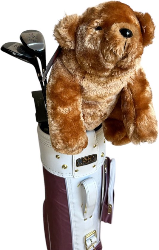 Golfpresentjes Headcover - Beer - Golfclub beschermer - Headcovers - Head covers - Clubs - Driver - Putter - Hybride golfclub - Houten clubs - Golftas - Golfset - Golf accessoires van Golfpresentjes