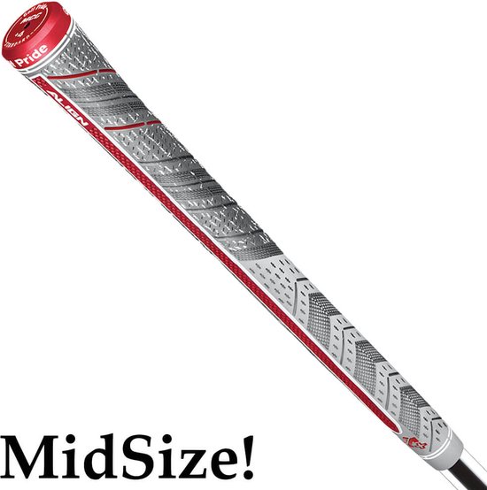 GolfPride MultiCompound Plus 4 Align MIDSIZE Grip - Grijs Charcoal van Merkloos