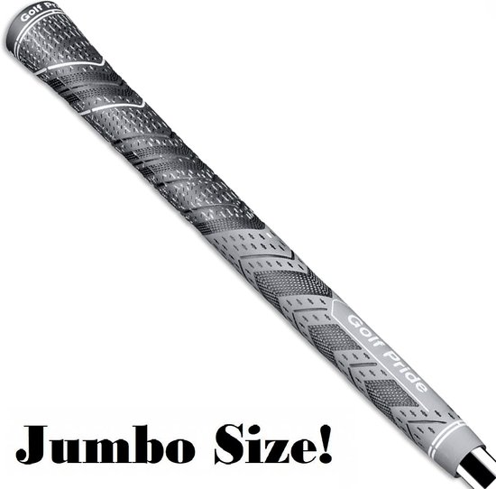 GolfPride MultiCompound Plus 4 JUMBO Grip - Grijs Charcoal van GolfPride