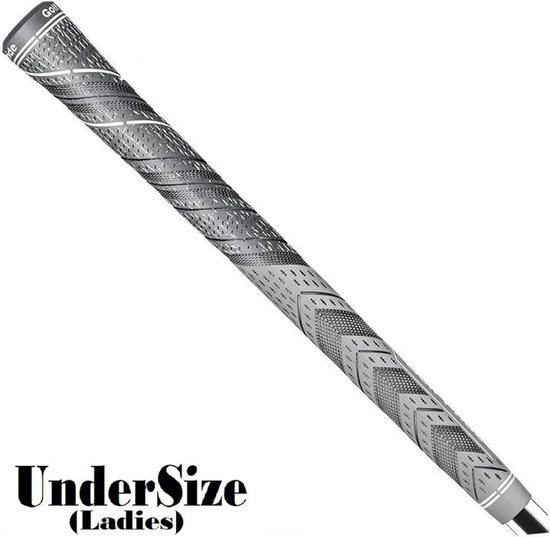 GolfPride MultiCompound Plus 4 UNDERSIZE Grip (Ladies) - Grijs Charcoal van GolfPride