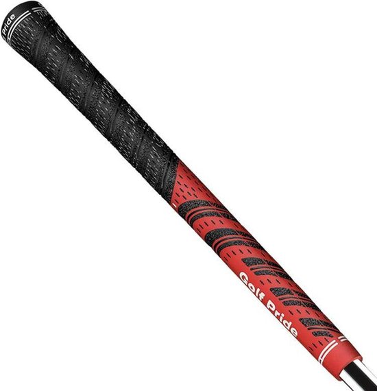 GolfPride New Decade MultiCompound Standaard Grip - Rood Zwart van GolfPride