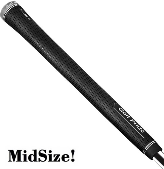 GolfPride Tour Velvet Plus 4 MIDSIZE Grip - Zwart Wit van Merkloos