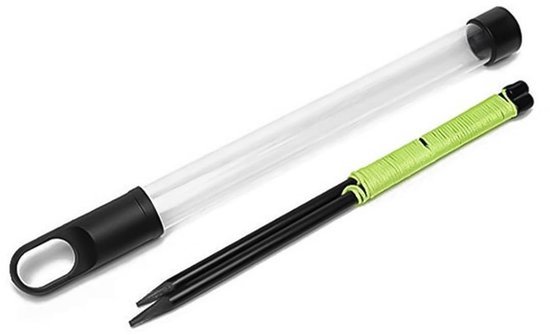 Golfputter Hoge Precisie - Golftrainingsmateriaal - Golf Richtlijn - Visueel Hulpmiddel - Stabiel en Eenvoudig te Bedienen - Glasvezelstaaf 24 cm - Golftraining