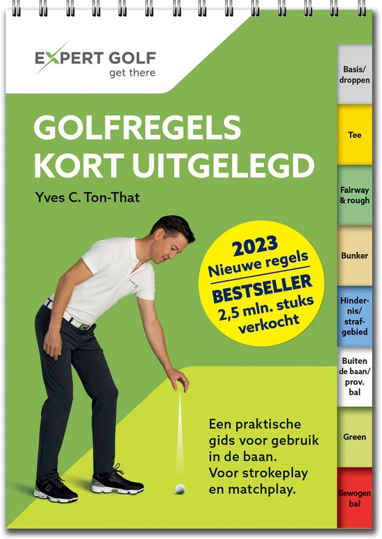Golfregels Kort Uitgelegd 2023 van ANWB