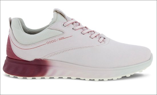 Golfschoenen Dames Ecco W Golf S-Three Delicacy Blush Maat 37 van Ecco