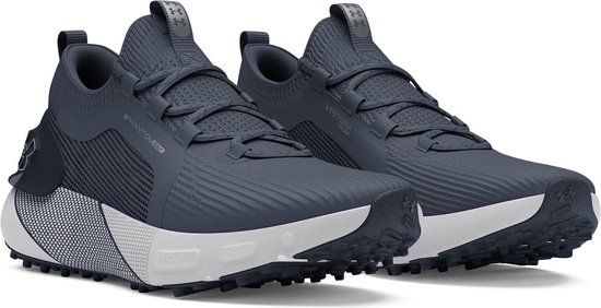 Golfschoenen Heren Under Armour Phantom Golf-Downpourt Gray Midnight Navy 41 van Under Armour