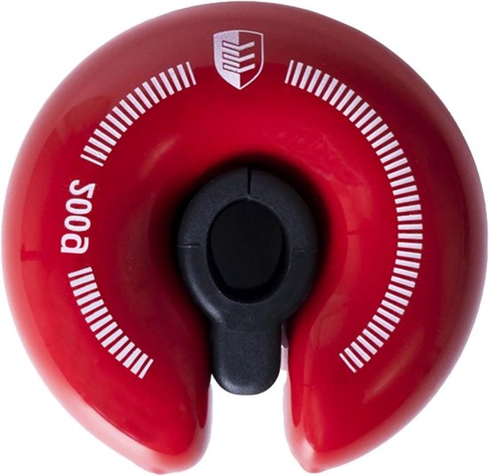 Golfschommel Gewichtenring - Golfclub Gewicht - Golfswing Verbeteren - Slijtvast Aluminiumlegering - 15 x 11.2 x 3.5 cm - Rood