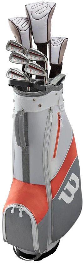 Golfset voor rechtshandige vrouw Wilson Golf 1200 TPX 1,5,6,7-S,P,B