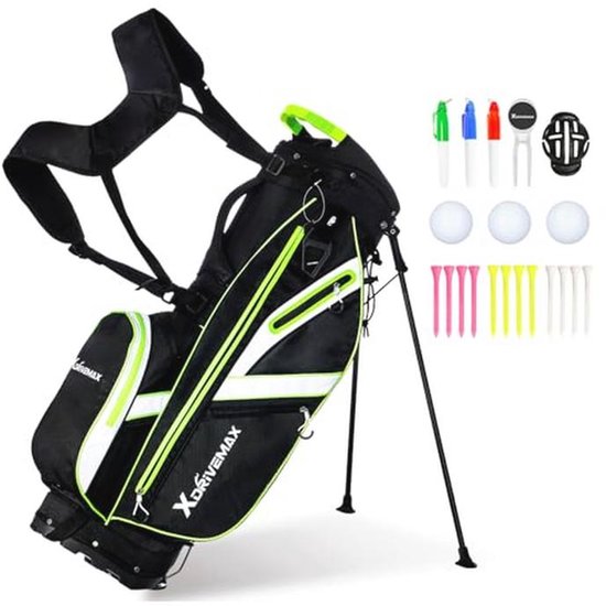 Golfstandtas met Standaard en Koeler - Ideaal voor Heren en Dames van Merkloos