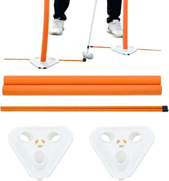 Golfswing Trainer - Houding Corrector - Slag Precisie - Driehoekige Stabiliteit - 49 cm Diameter - Enkel Kenmerk