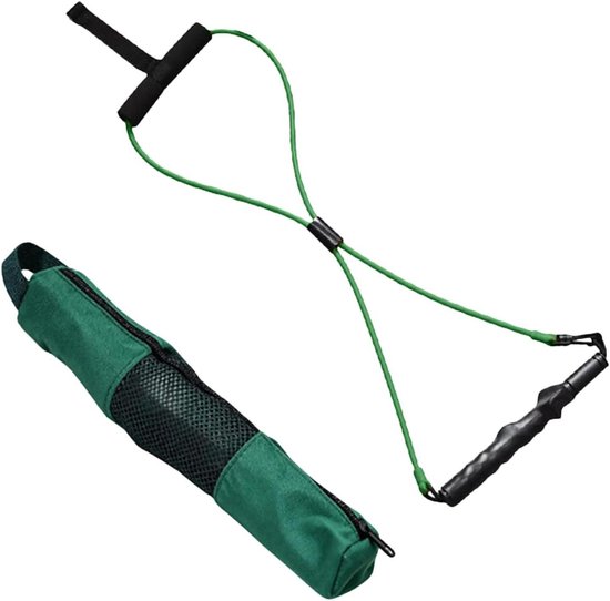 Golfswing Trainer - Oefen Touw - Swing Correctie - Verstevigt Kernspieren - 67x246cm - Groen