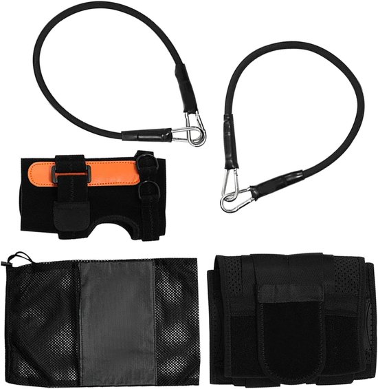 Golfswing Trainer - Swing Hulp - Balans Verbeteren - Verhoogt Kracht - 38 x 26 cm - Zwart
