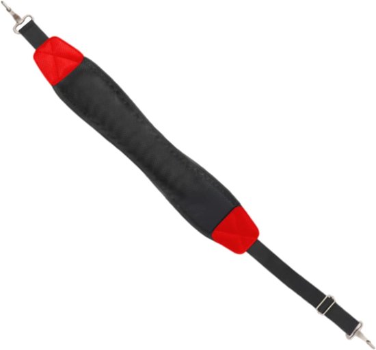 Golftas Draagriem - Schouderband Sporttas - Golfen Onderweg - Verstelbaar Antislip Nylon - 120cm Lengte - Rood