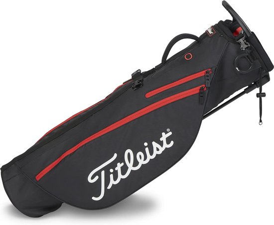 Golftas - Draagtas - Sportieve Uitrusting - Ultralicht Ontwerp - One Size - Zwart Rood