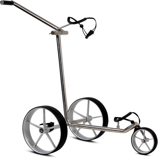 Golfted - Tour Made GT-HC3X roestvrijstalen PUSH golftrolley van Merkloos