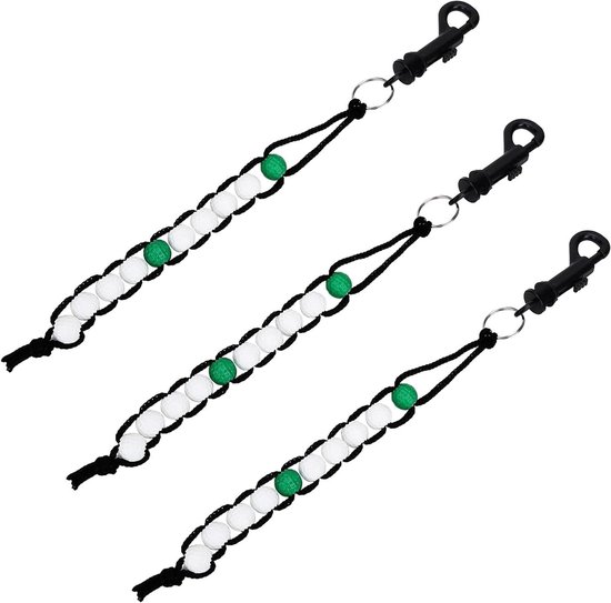 Golfteller Set van 3 voor Golf - Slagmeter met clip – Mannen en Vrouwen - Outdoor gebruik