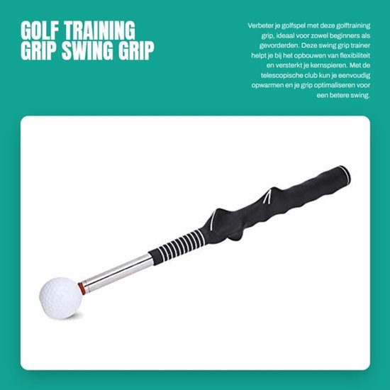 Golftrainer Grip Trainer - Golftraining - Swing Trainer - Flexibiliteit - Kernspieren - Warm Up Hulp
