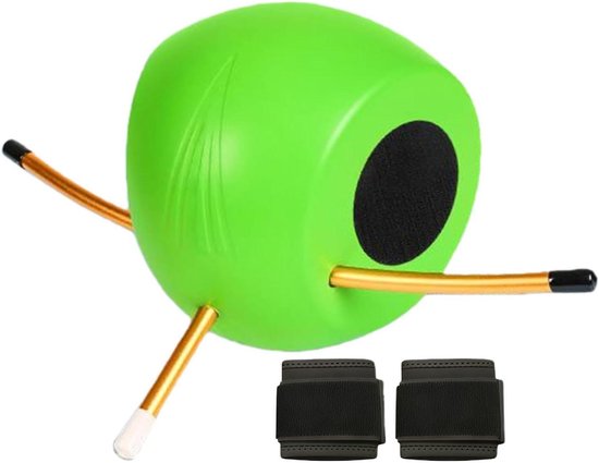 Golftrainingshulpbal, swingpraktijk die armcorrector raakt, verbindingsbal voor mannen, vrouwen, vader, grootvader, echtgenoot, beginnende golfer, outdoor en thuis golfen