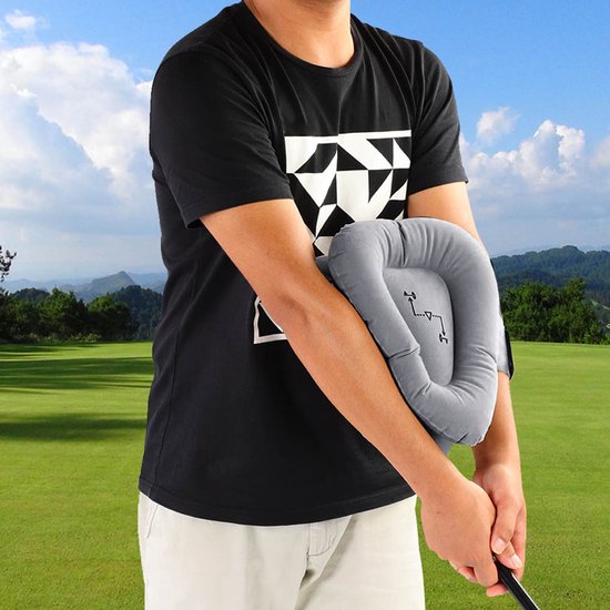 Golftrainingshulpmiddel: opblaasbare swingarmtrainer, oefentool, trainingsuitrusting, golfaccessoire van Merkloos