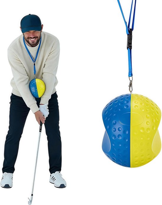 golftrainingshulpmiddelen - golftrainingsbal - optimaliseer je swing - perfect voor techniekverbetering - ShopVlot