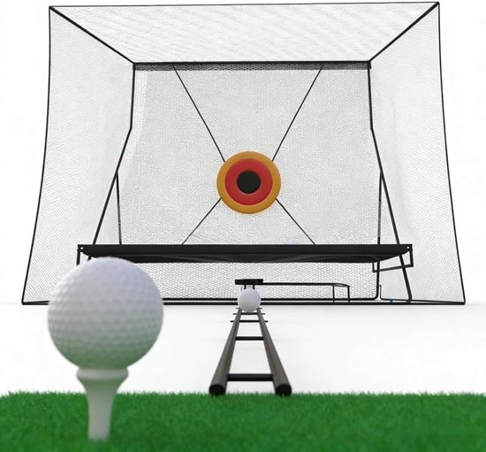 Golftrainingsnet 370x280x240cm voor binnen/buiten