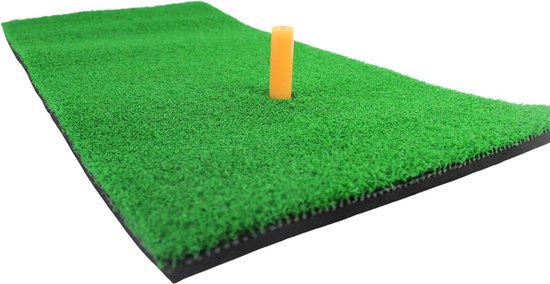 Golftrainingsset met gazonstuk, golfballthee en tent opvangnet in praktische tas golf net van DEMA