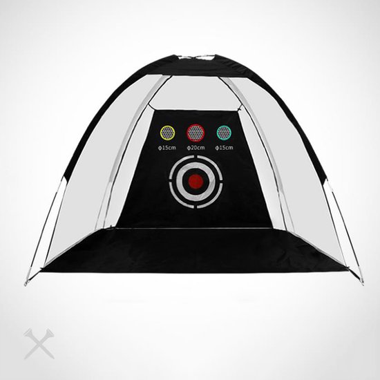Golftrends Golfnet - Met Opbergtas - Golftrainingsmateriaal - Oefennet - Chipping net van Golftrends