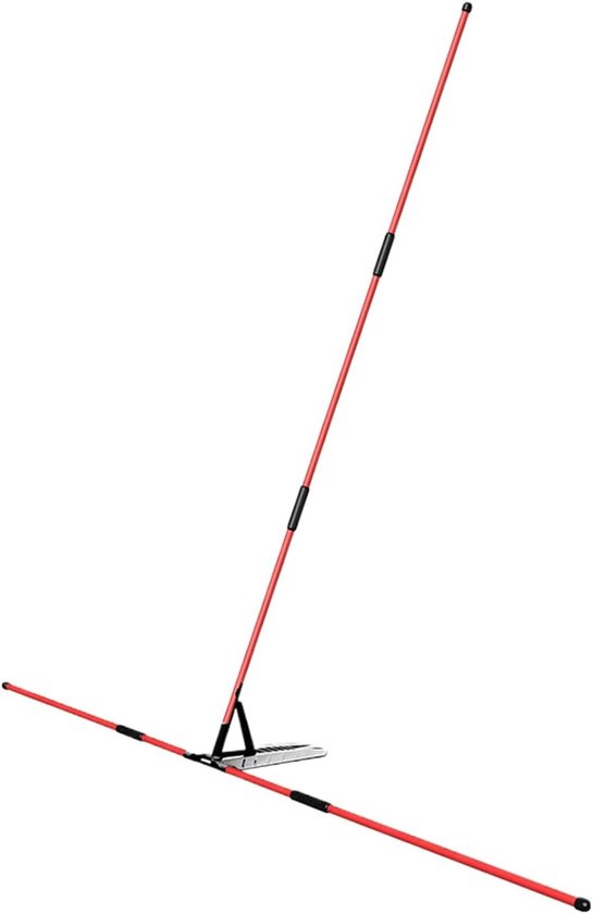 Golfuitlijningsstokken - Golftrainingsstaven - Swing Verbeteren - Draagbaar Ontwerp - 1.05x1.05m - Rood