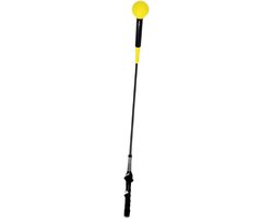 Golfzwaai Oefenstaaf - Trainingshulp Golf - Golfslag Verbeteren - Flexibele Schacht - 1016 cm - Geel