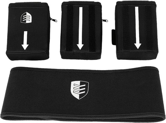 Golfzwaai Trainingshulp - Swing Correctie - Golftechniek Verbeteren - Arm-Lichaam Coördinatie - 35cm Lengte - Zwart