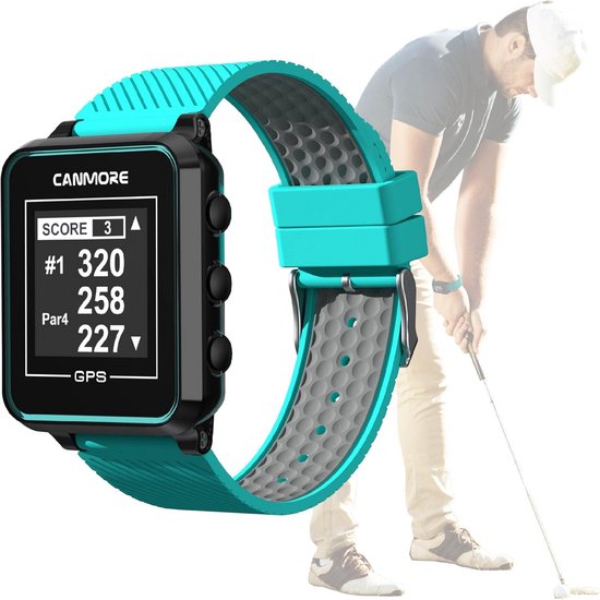 GPS Golfhorloge - Golfaccessoire - Afstanden Meten - Gratis Cursusgegevens - 555 x 15 x 4 cm - Groen